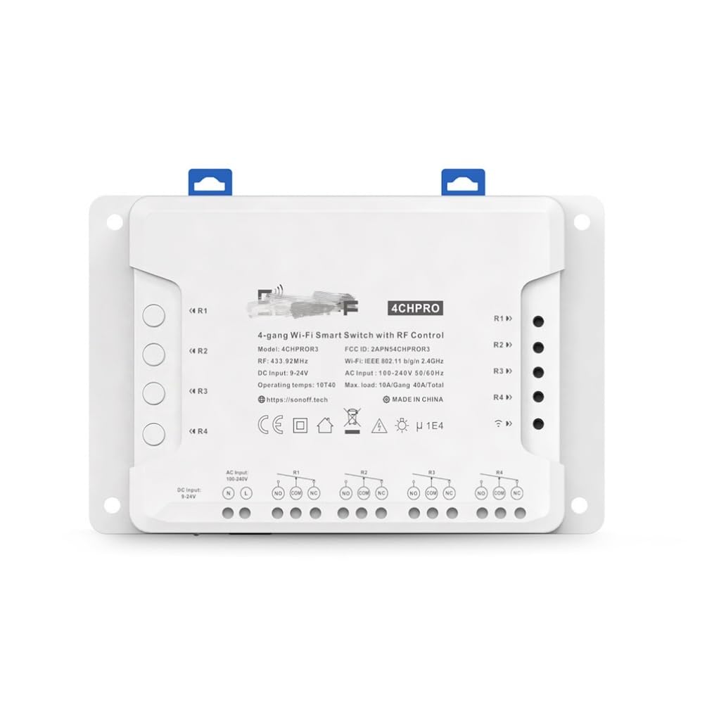 4 Canali Smart WiFi Interruttore 4 Gang Casa intelligente telecomando Interruttore della luce AC85-250V