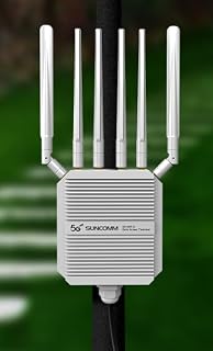 Suncomm CP520 Outdoor 5G Router | Dual Sim | All Network Sim Support | Qualcomm SDX62 | WiFi 6 | NR NSA/SA | IP67 | Band Lock/Cell Lock/VPN/Firewall/OpenWRT