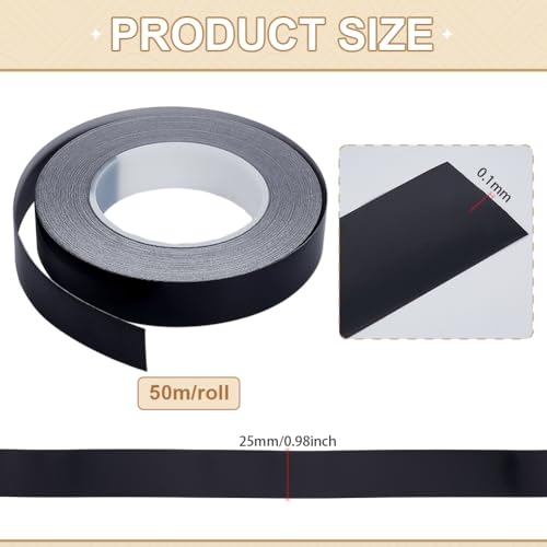 Image of BENECREAT 1 Inch Light Blocking Tape, 164 Feet 100% Blackout Tape, Adhensive Light Cover for Full Light Blocking, Blackout Light Stickers for Electronics, Window, Lamp, Screen Protector