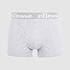 ellesse Boxershorts Fashion Boxer Herren Trunk Shorts Unterwäsche 9er Pack, Farbe:Black/Grey/White, Bekleidungsgröße:M
