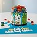 Gooey Gushables – Sour Blue Raspberry Gushers in Liquid Candy Sauce | TikTok Viral Candy | Juicy Gooey Gummies | Sweet & Sour Fruit Snacks | 13oz Resealable Jar by Yum Yum (13 oz)