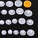 Fayelume Plastic Gears, Gears Toy, Double Gear Motor, Animatronic Parts for Kid DIY Car Animatronic Motor Robot Kits (64 Kinds)