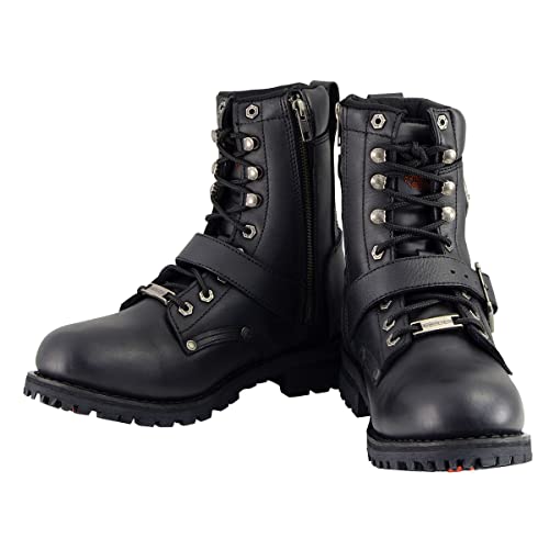 Milwaukee Leather Men's Classic Motorcycle Boots (Size 10) by Milwaukee Leather - Image 3