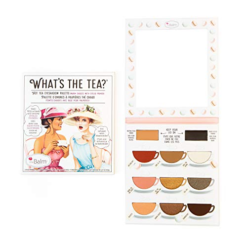 What's The Tea? Eyeshadow Palette With Primers, Hot Tea Warm Shades