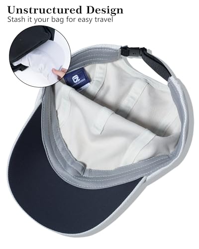 Image of GADIEMKENSD Running Hat Performance Mesh Hat, Excellent Ventilation, Lightweight, Reflective Design, Anti-Glare