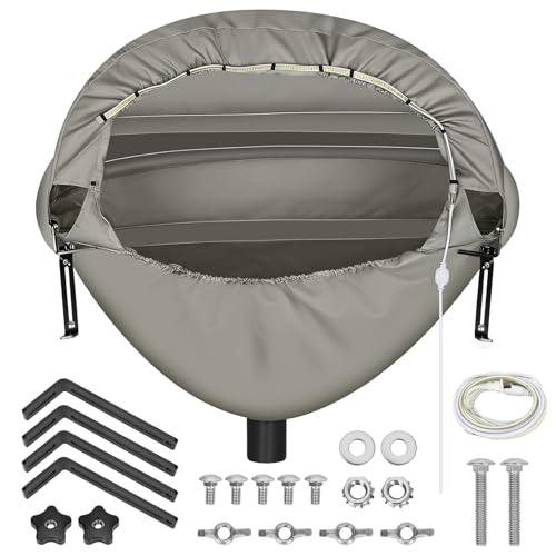 Gorhope Miter Saw Dust Hood with 12W LED
