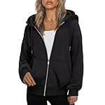 ZEAGOO Hoodies Women Zip Up Hoodie Oversized Sweatshirt Fleece Jackets Spring Fall Winter Coats 2026 Fashion - Image 2