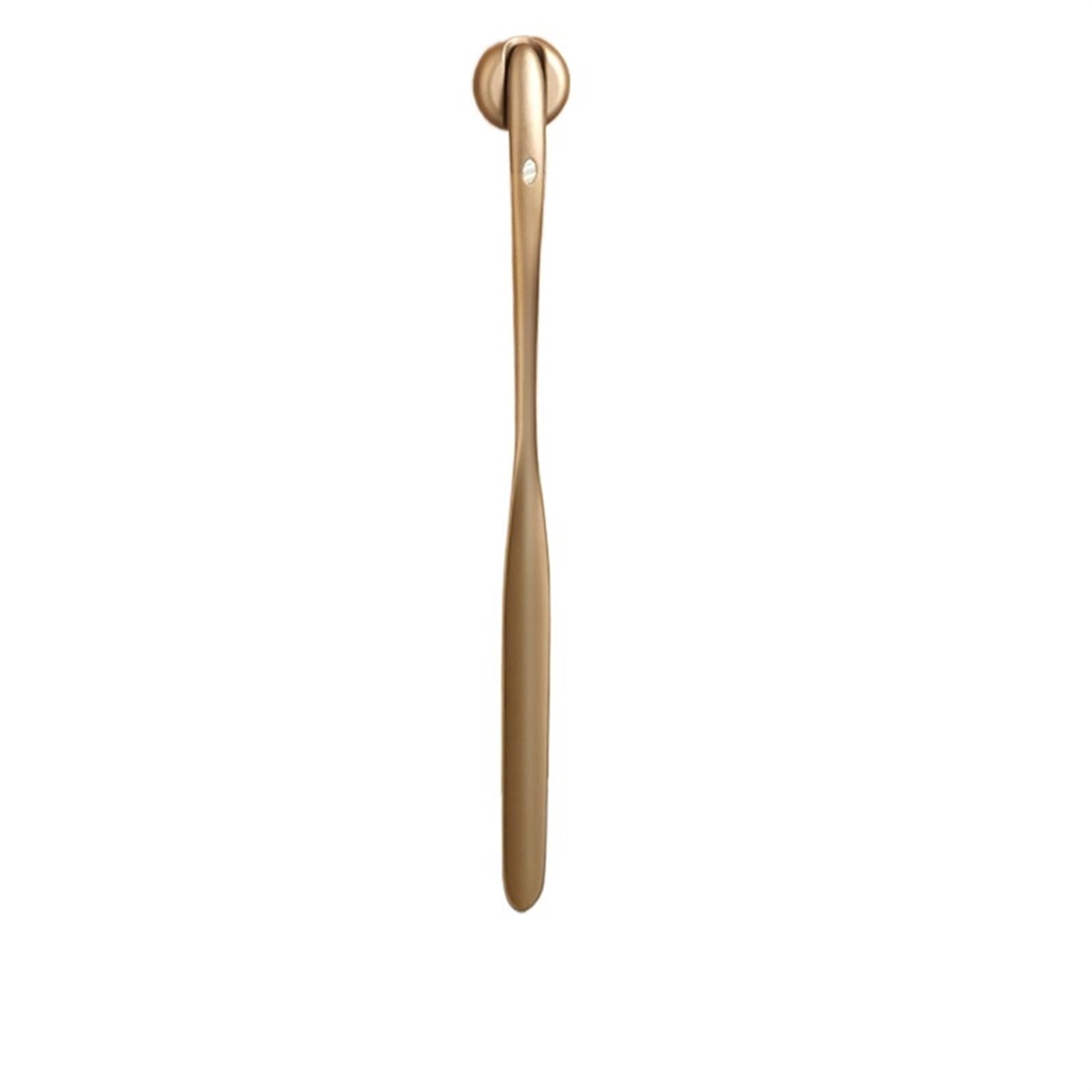 Calzador de metal y madera de mango largo, Calzadores ligeros y fáciles de usar for personas mayores, hombres, mujeres o adultos.(Gold)