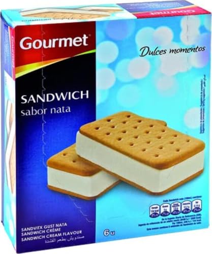 Marca Blanca - Gourmet Helado Sandwich Nata, 315g