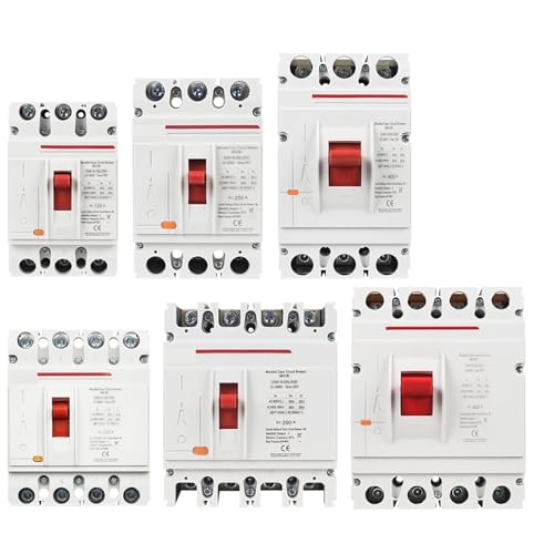 Disjoncteur solaire boîtier moulé anti-surcharge pour sécuriser les lignes photovoltaïques 400V