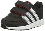 adidas Vs Switch 2 CMF Inf, Zapatillas de Estar por casa Unisex niños, Multicolor (Negbás/Ftwbla/Rojact 000), 19 EU