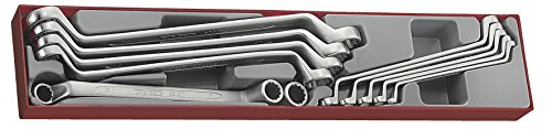 Teng Tools 11 Piece Double Ring Wrench Set 6-22mm - TTX6311, Silver