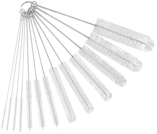 Image of CiaraQ Bottle Cleaning Brushes, 8 Inch Nylon Tube Brush Set