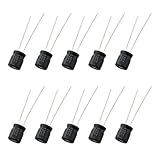 Capacitor TAODAN 10pcs 220uf 16V Radial Electrolytic Capacitor 6x7mm Aluminum Electrolytic Capacitor