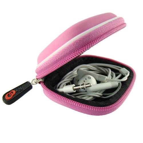 Travel Keychain Case For Sandisk Sansa Clip 2 Gb Mp3 Player "Earphones Set Fits Too!!!" + Includes A 4-Inch Ebigvalue Determination Hand Strap As A Gift!! #TOP4