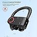 Over Ear Earhook True Wireless Earbuds with Charging Case, in-Ear Headphones Waterproof Sport Bluetooth 5.0 Earphones with 2 Mic/Volume Control, 10H Playtime, Noise canceling for Running/Workout/Gym