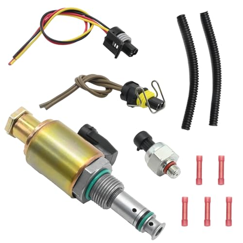 laffoonparts F81Z9C968AB 7.3 powerstroke IPR Valve and Pressure Sensor Kit Replacement for Ford F250 F350 F450 F550 Super Duty E350 E450 E550 Replaces F81Z9C968AA F6TZ9F838A