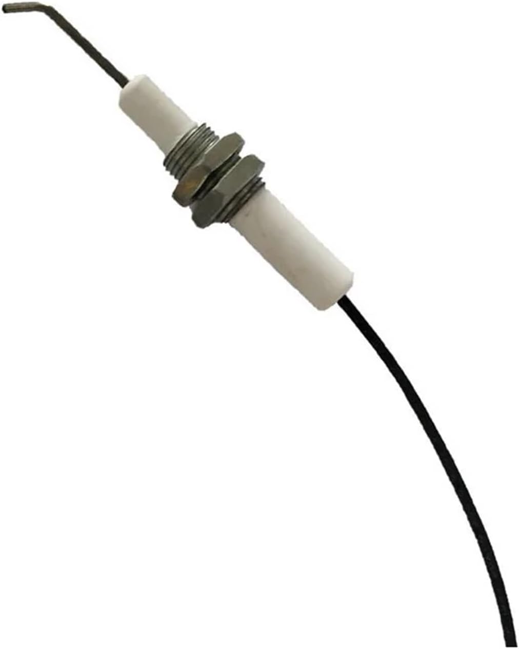 Push Button Piezo Igniter with Threaded Universal Ceramic Electrode Ignition Spark Wire 30cm Electronic Device Gas Grill