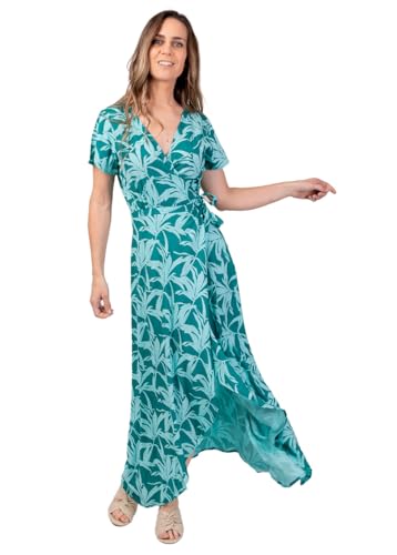 Robe longue Sakura flatteuse idéale pour vos soirées d'été