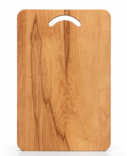 Image of Wooden Chopping Board with Handle /Home Use Cutting Board /Chopping Board for Kitchen /Cutter Board /Vegetable Cutting Board for Veggies, Fruits /BPA Free Eco Friendly (Medium)