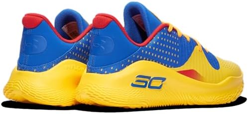 Under Armour Curry 4 Low Flotro - Masculino (Azul/Amarelo/Preto