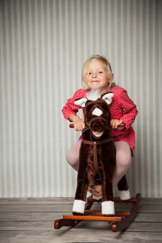 Knorrtoys 40680 - Cavallo a dondolo, colore