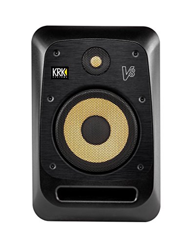 Krk V8 Series 4 8" 2-Way Powered Studio Reference Monitor, Black #TOP3