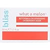 Bliss What a Melon Overnight Facial Mask - 1.7 Oz - Reviving & De-stressing Overnight Mask - Hydrates, Nourishes, and Softens - All Skin Types - Vegan & Cruelty-Free
