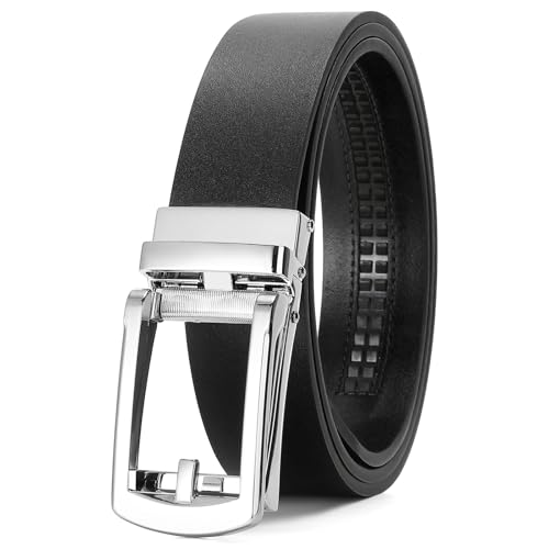 SENDEFN Men's Casual Leather Jeans Belt Dress Classic and Fashion for Men 1.5