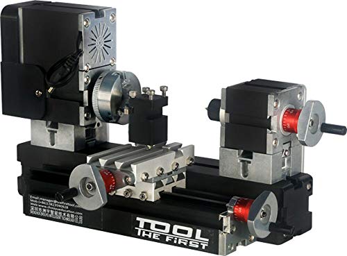 ZHOUYU 60W Mini Motorized Metal Lathe B Wood Turning DIY Power Woodworking Tool For Student Modelmaking