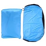 DIYEAH Outdoor Fahrradabdeckung L mit Metallring Atmungsaktive Kratzfeste Fahrradschutzhülle für Schutz vor Regen und Sonne Fahrradgarage Abdeckplane für Außenbereich