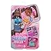 Barbie Dream Besties Playset, Brooklyn” Posable Fashion Doll with Long Black Hair, 9 Music-Themed Accessories