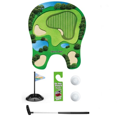 Toilet Golf Bathroom Putting Game