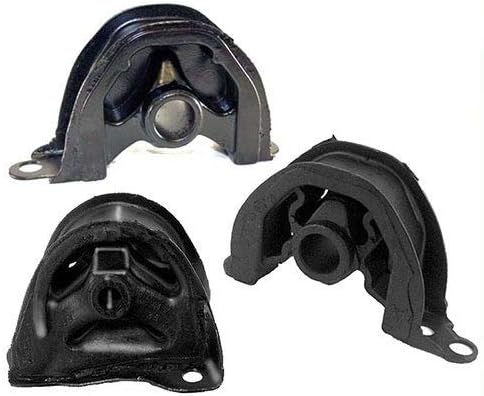 K0336 Fits 1994-2001 Acura Integra 1.8L Front Front Left Lower & Rear Motor Mount 3PCS : A6520, A6502, A6506