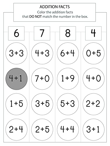 Kindergarten Math Workbook: Practice Number Addition, Subtraction, Measurement, Shapes, Time and Money - Image 7