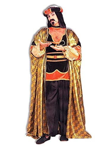Forum Novelties Mens Royal Sultan Adult Sized Costumes, Black/Gold, Standard US