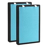 GoKBNY Paquete de 2 filtros de repuesto PB-P01 compatibles con el purificador de aire Pro Breeze PB-P01, PB-P01F, H13 True HEPA