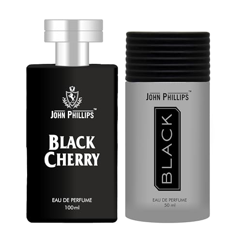 Image of John Phillips Blackcherry & Black 100 ml + 50 ml Eau De French Perfume For Men