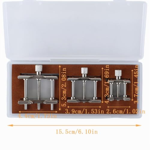Ausi 1 ensemble de supports de mouvement de montre en métal, outils de réparation de montre, fixation de poche, support de mouvement de boîtier de base – vue 7