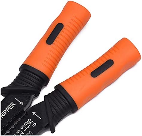 66-Piece Wire Stripper & Crimping Tool Kit, Multi-Function Wire Crimping Tool, 22-10 AWG, 0.75-6.0mm² Stripping Range, Carbon Steel with 65 Terminals & Storage Case