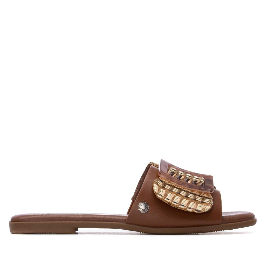 REFRESH 175029, Women's Sandal, Camel, 37 EU