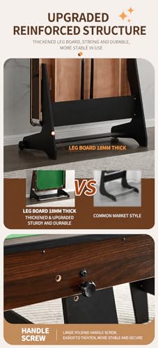 Image of RUP Pro 6ft 3-in-1 Multi Game Table | Pool Table, Table Tennis & Dining /Conference Table | Solid Plywood Construction | Wheeled Legs | Premium Green Cloth | Accessories Included (Brown, Plywood)