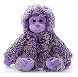 The Petting Zoo Purple Monkey Stuffed Animal, Gifts for Kids, Purple Pazzion Monkey Plush Toy 10 inches