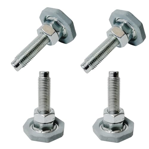 4Pcs Washing Leveling Legs Replacement Adjustable Feet Fit for LG Front Load Washing Machine Replace AFC72755401 2in Base