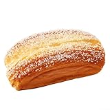 Modelo de pan de poliuretano simulado para decoración del hogar y decoración de sala de pastelería, accesorio decorativo para fotos para estilo de alimentos, exhibición de panadería y uso en
