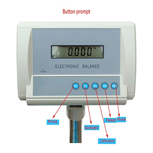 Báscula de paquete postal alta precisión 100kg 10g miniatura 3