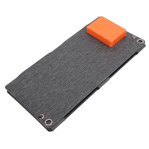 Cargador de Panel Solar de 80W, Potencia de Respaldo Solar Portátil Plegable con Salida USB Dual para Teléfonos, Tabletas - a Prueba de Agua para Acampar, Senderismo, Mochilero