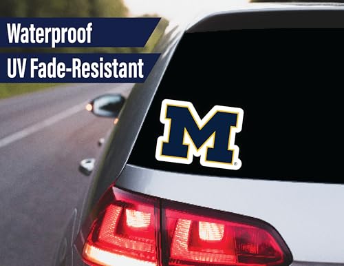 Image of Michigan Wolverines Stickers & Decals 14 Pc Set, Car & Water Bottle