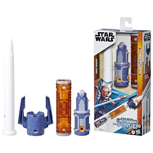 Hasbro Star Wars Lightsaber Forge Kyber Core Ahsoka Tano, weißes individualisierbares Lichtschwert