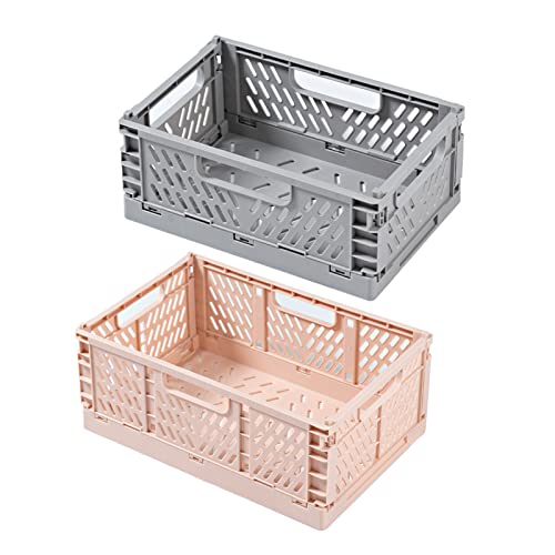 Cassa Pieghevole Cesto in Plastica Impilabile